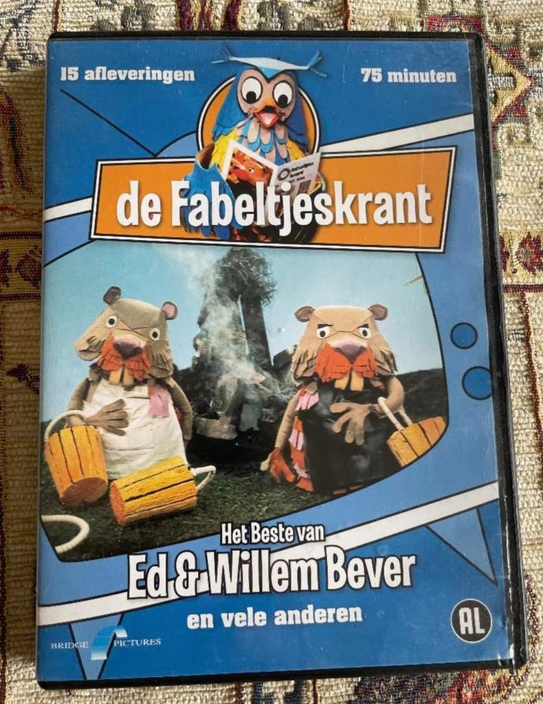 DVD De fabeltjeskrant Ed & Willem de Bever, Alle leeftijden, Ophalen of Verzenden, Zo goed als nieuw
