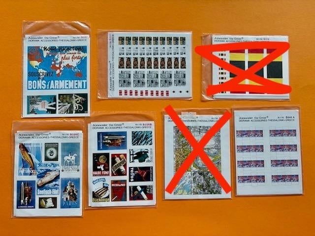 AlexanderTheGreat  - diorama items  maps flags posters 1/35, Verzenden, Nieuw, 1:32 tot 1:50