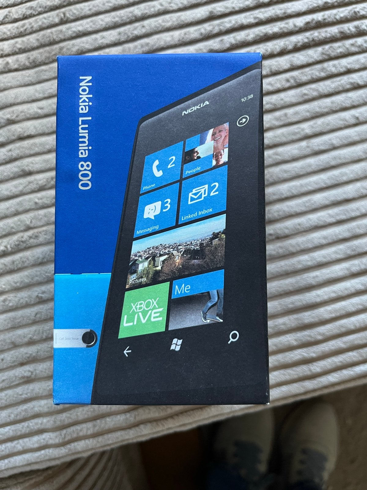 Nokia Lumia 800 - Nieuw in doos, Overige modellen, Zwart, Touchscreen, Nieuw