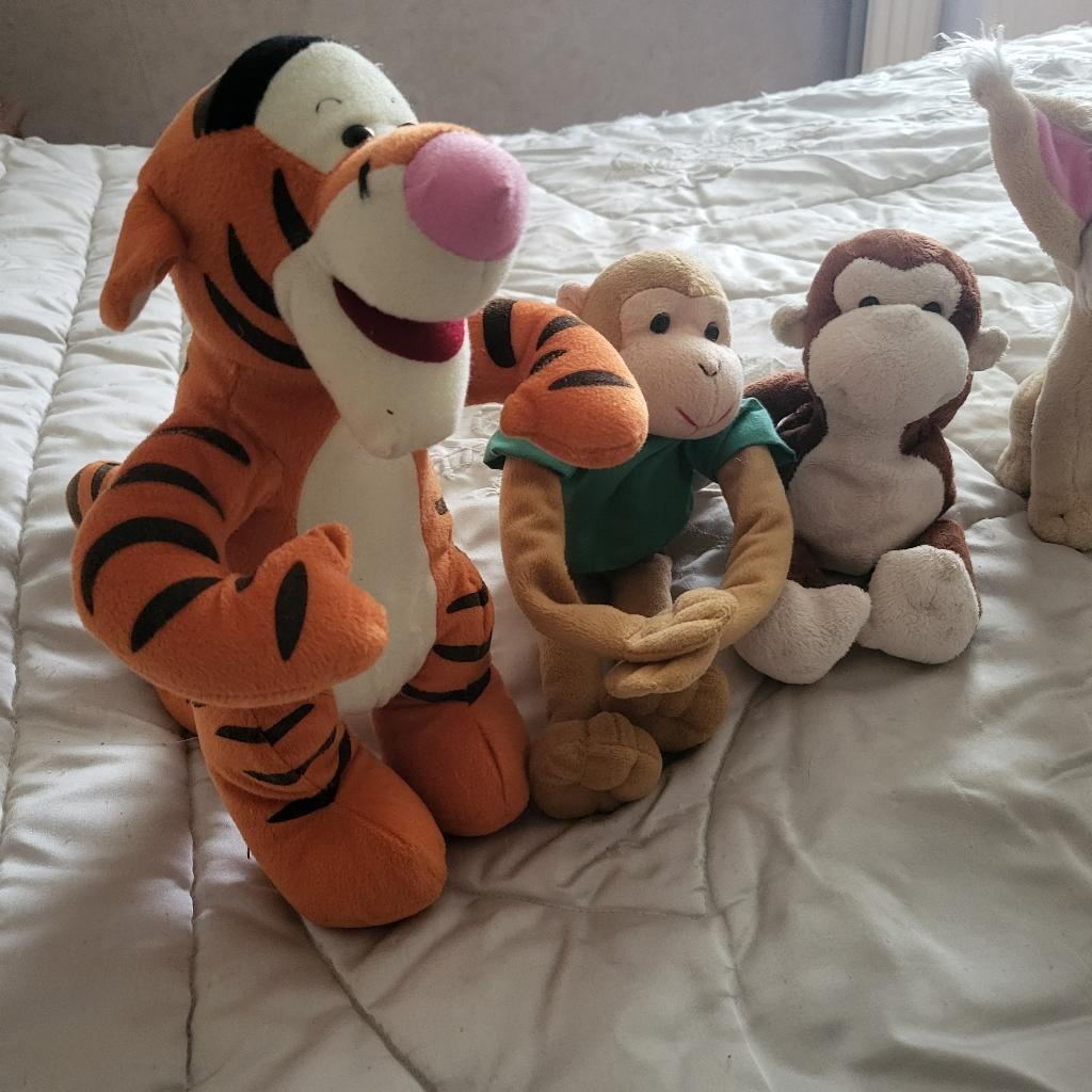 Diverse knuffels voor de liefhebber 5 stuks, Ophalen of Verzenden, Zo goed als nieuw, Overige typen