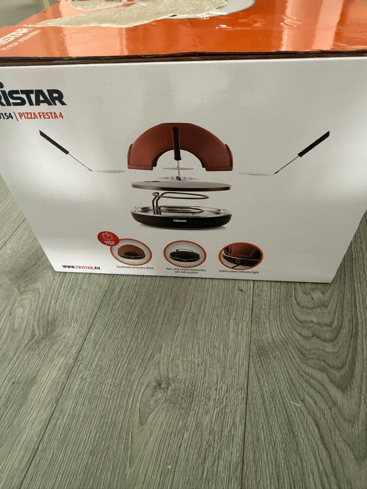 Tristar Pizza Festa 4 - Pizzaoven voor 4 personen, Ophalen of Verzenden, Nieuw