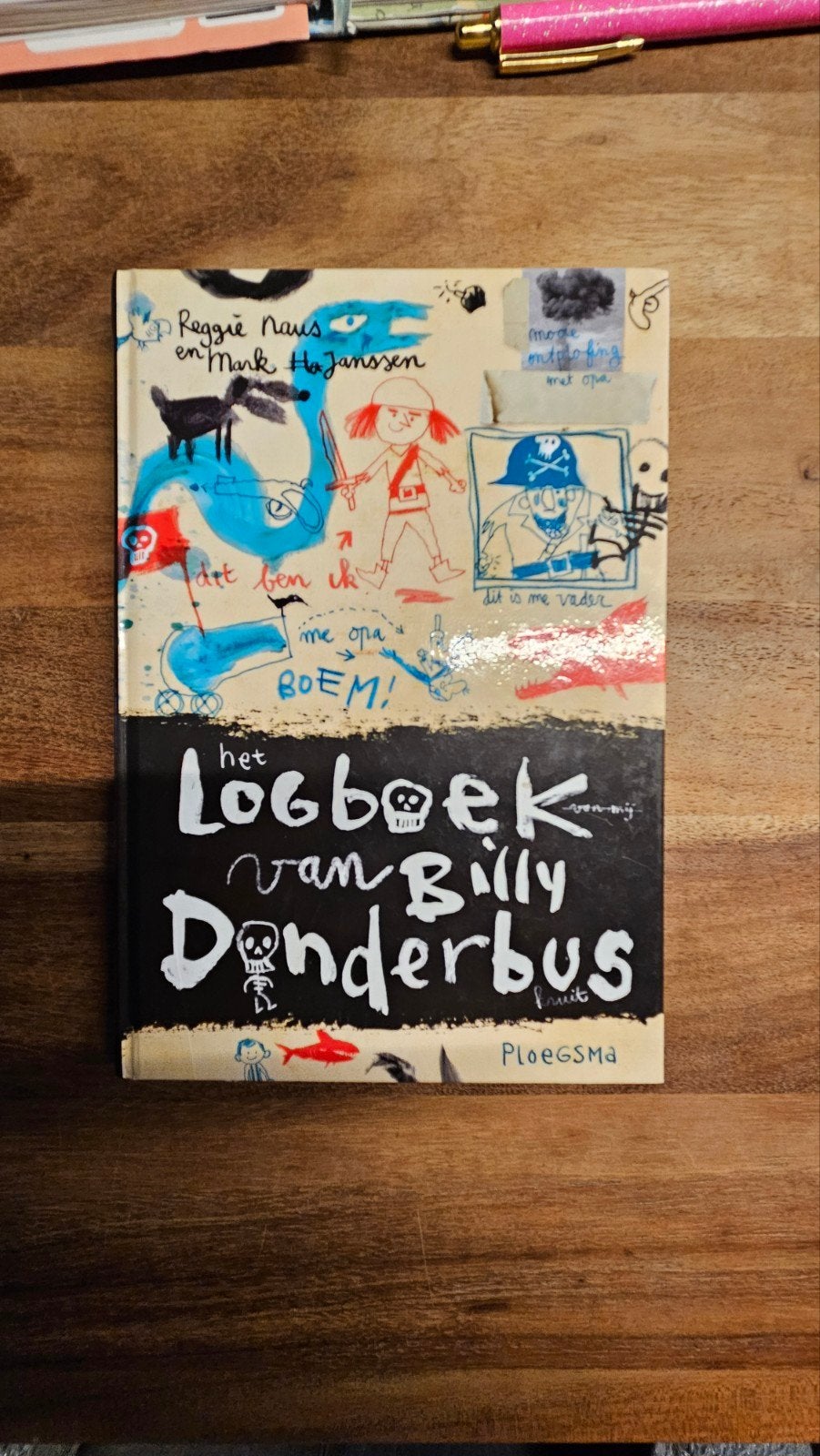 Het Logboek van Billy Donderbus - Avontuurlijk kinderboek, Ophalen of Verzenden, Gelezen, Reggie Naus en Mark Janssen, Sprookjes