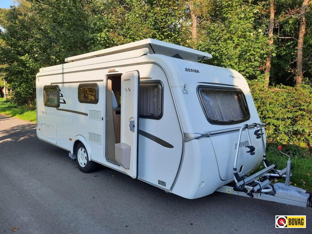 Eriba Feeling 442, Caravans en Kamperen, Standaardzit, 4 tot 5 meter, Eriba, Overige typen