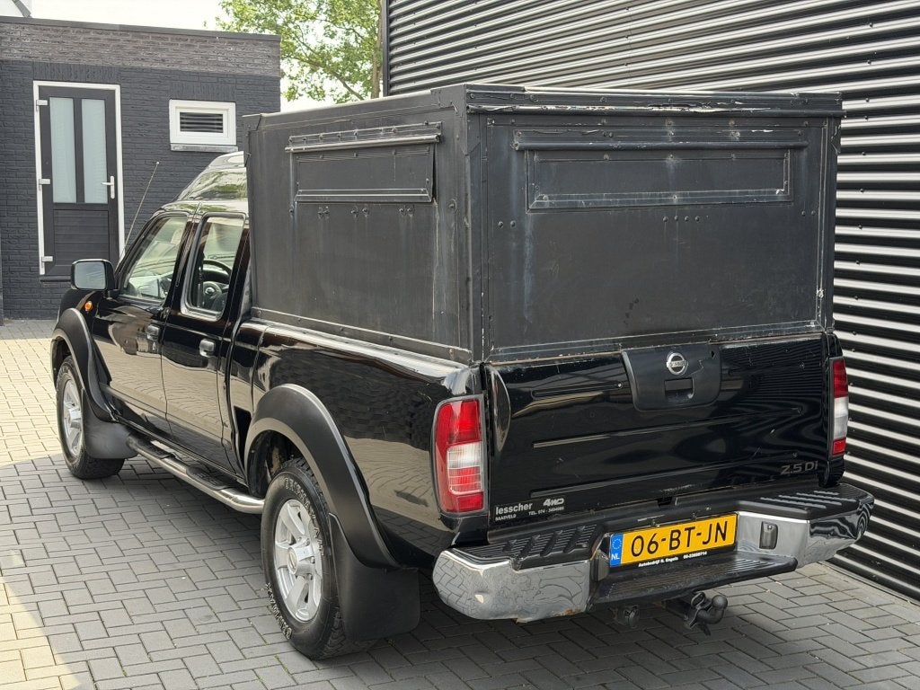Nissan Pickup 2.5DTi Double Cab 2005| LANG| AIRCO| REVISIE M, Auto's, Stof, Gebruikt, Overige modellen, 4 cilinders