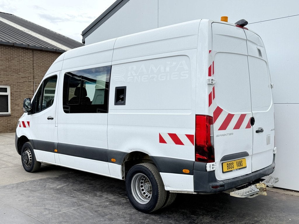 Mercedes-Benz Sprinter 514 2.2 CDI L2H2 Dubbele Cabine DoKa, Auto's, Bestelauto's, Achterwielaandrijving, Gebruikt, Mercedes-Benz