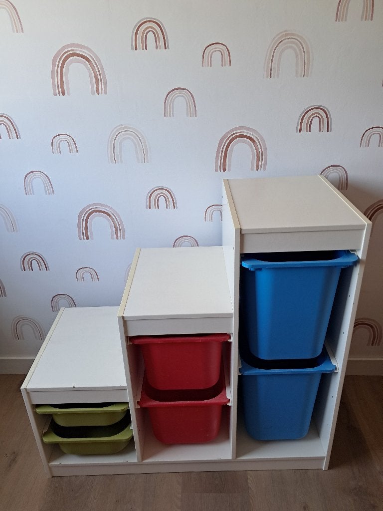 Trofast kast Ikea, Ophalen, Gebruikt, Kast, 75 tot 100 cm
