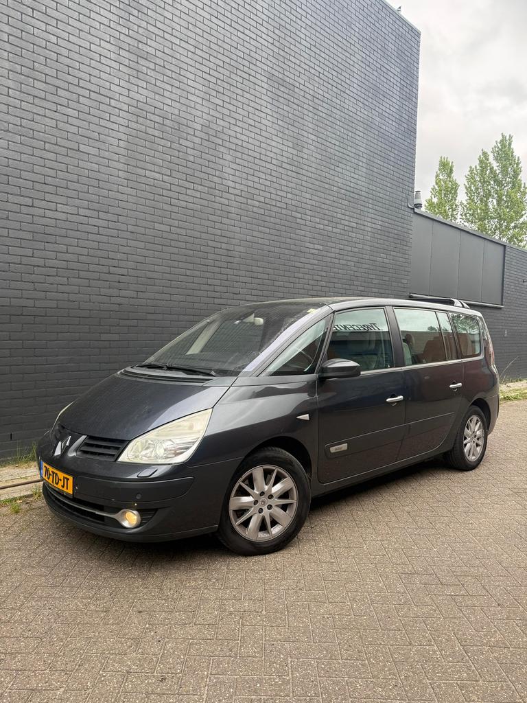Renault Grand Espace 7 PERS 3.5 V6 Initiale AUT 2006 Grijs, Auto's, Renault, Beige, 2000 kg, 7 stoelen, 1790 kg