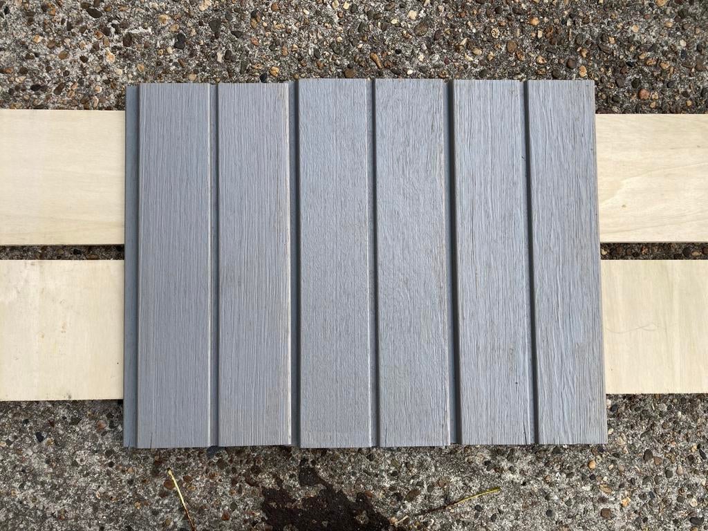 Gevelbekleding partij boeideel planken rhombus Ayous, Ophalen, Minder dan 25 mm, Zo goed als nieuw, Plank