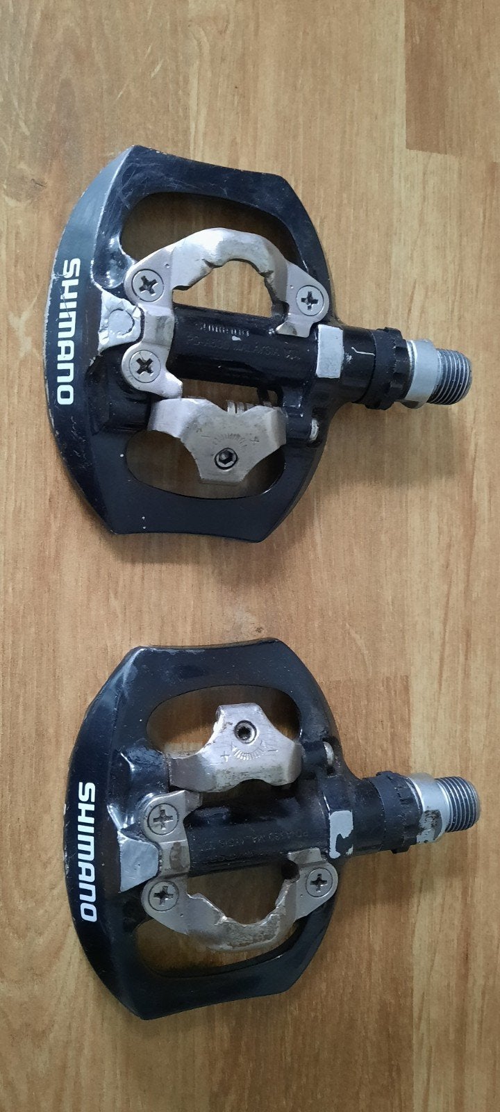 Shimano SPD PD-A530 Pedalen - Gebruikt, Fietsen en Brommers, Fietsonderdelen, Gebruikt, Racefiets, Aluminium, Ophalen