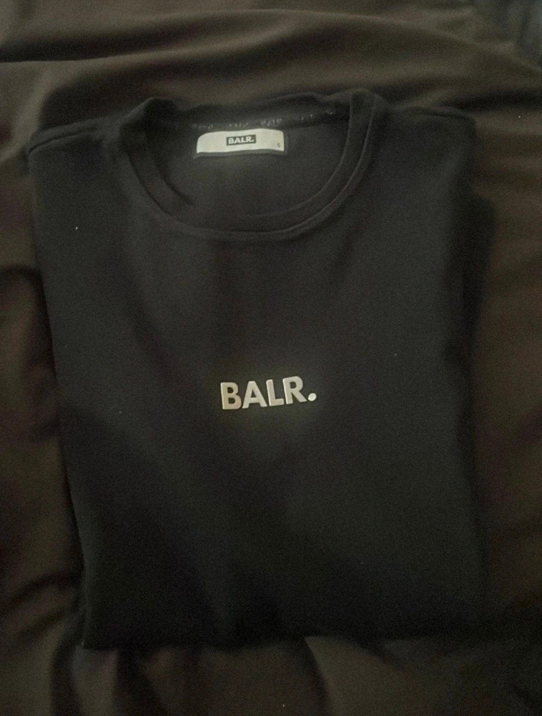 Balr tshirt, Ophalen, Zwart, Zo goed als nieuw, BALR.