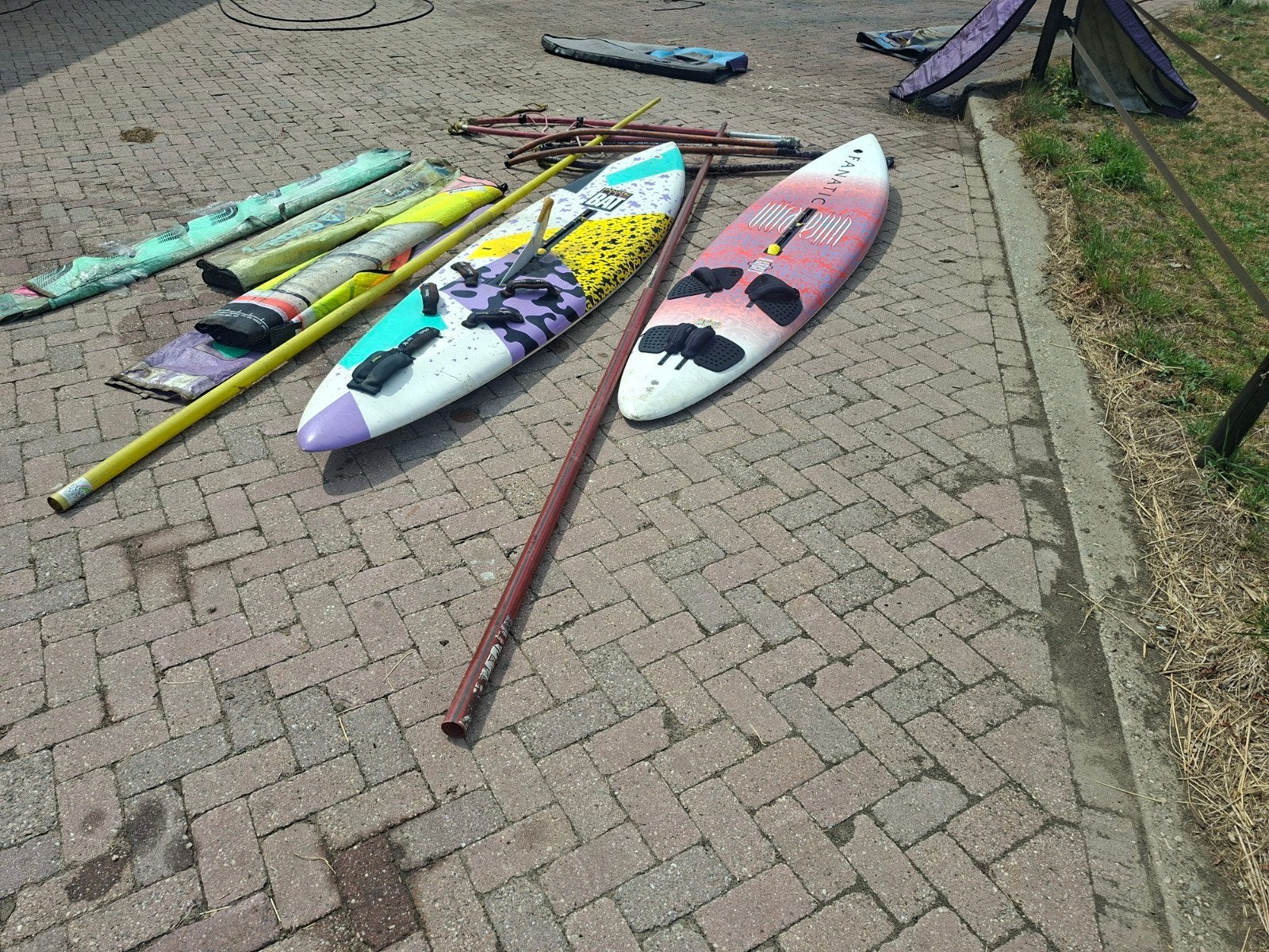 2 x windsurfen, Ophalen of Verzenden, Overige typen