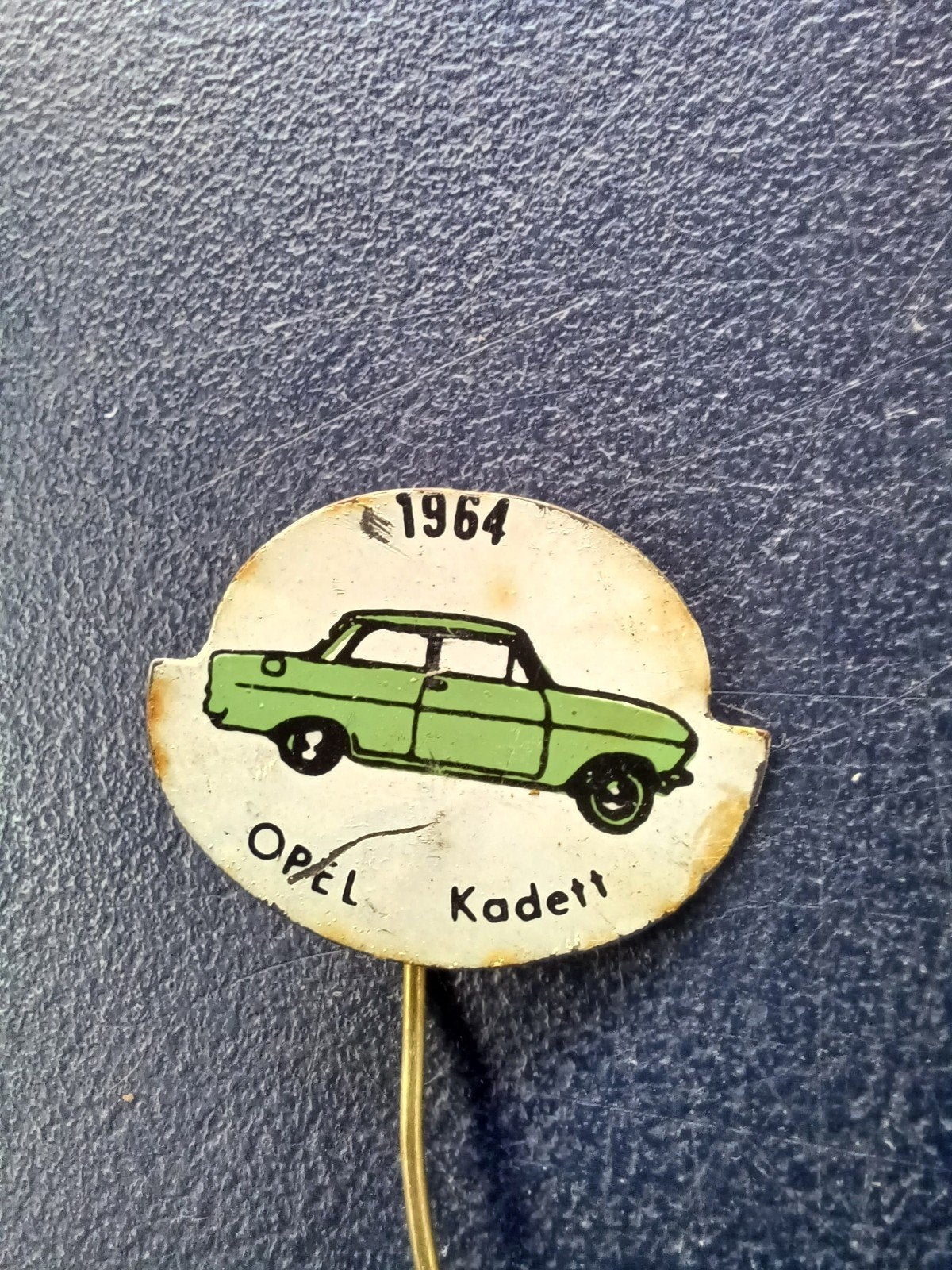Speldje Opel Kadett (groene serie), Verzamelen, Ophalen of Verzenden, Gebruikt, Overige onderwerpen, Speldje of Pin