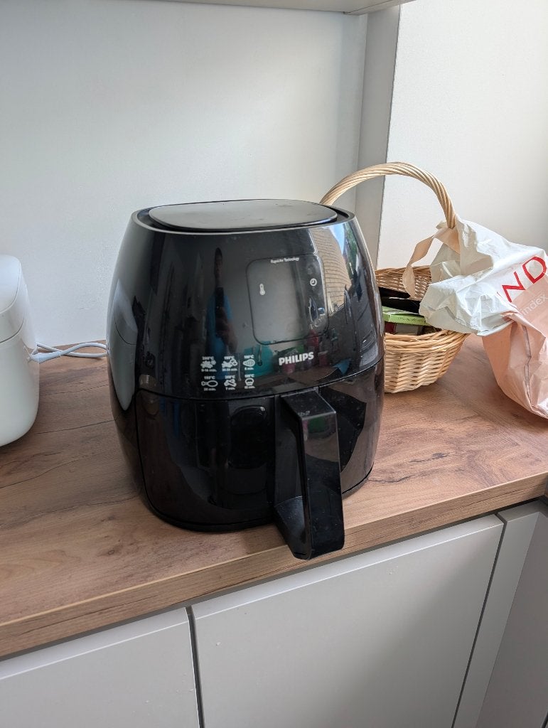 Philips Airfryer XL HD9240 + Grillplaat + Papier, Witgoed en Apparatuur, Airfryers, Ophalen of Verzenden, Gebruikt, Airfryer XL