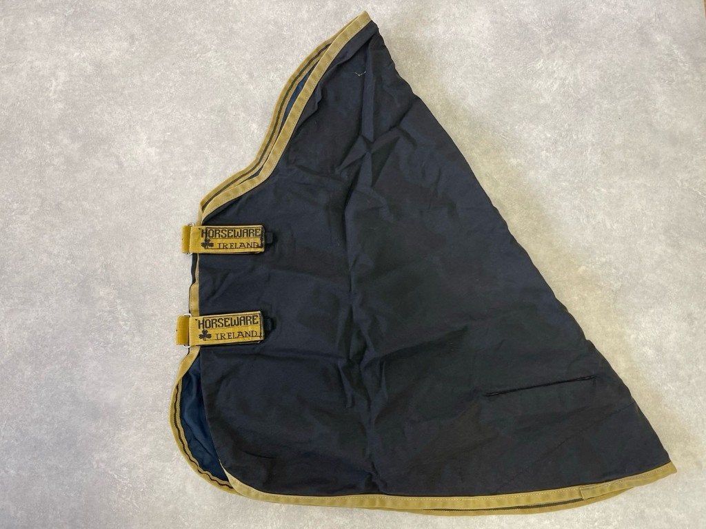 Rambo horseware hals zwart geel 185, Dieren en Toebehoren, Paarden en Pony's | Dekens en Dekjes, Ophalen, Gebruikt, Halsdeken