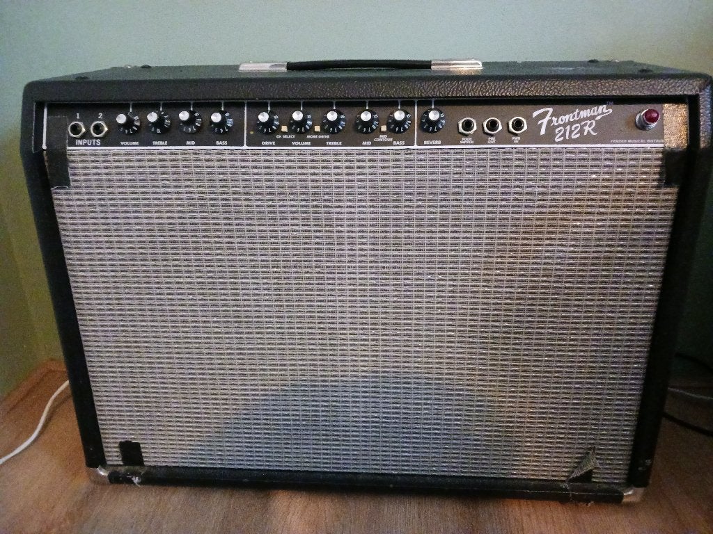 Fender Frontman 212R (defect) 100W gitaarversterker, Ophalen, Gebruikt, Gitaar, 100 watt of meer