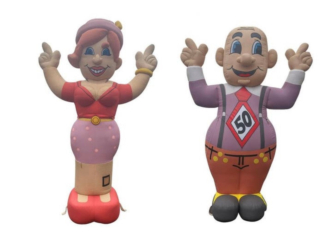 Abraham of Sarah pop TE HUUR, Ophalen, Zo goed als nieuw, Abraham of Sarah