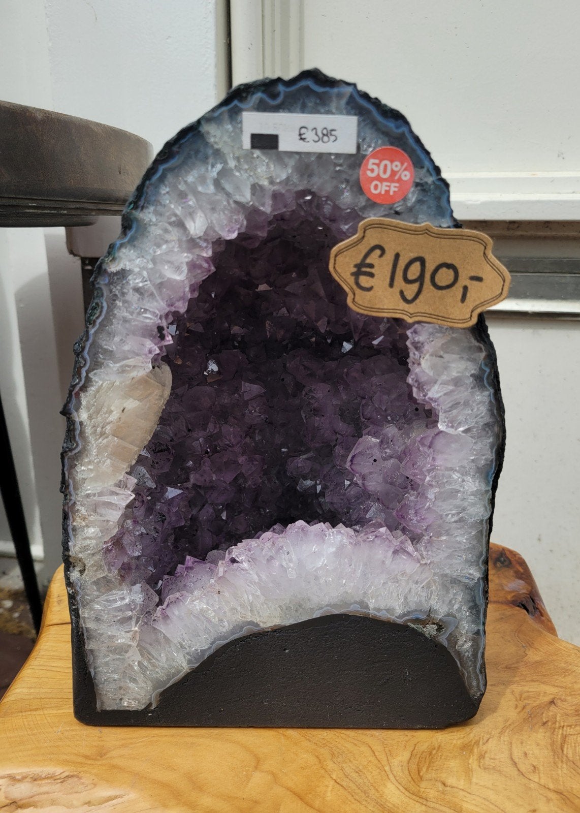 Prachtige Amethist 10.5 kilo, Verzamelen, Mineralen en Fossielen, Ophalen of Verzenden
