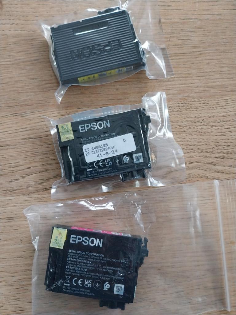 Epson 29 inktcartridges (origineel) - 3 stuks, Ophalen of Verzenden, Nieuw, Cartridge, Epson origineel