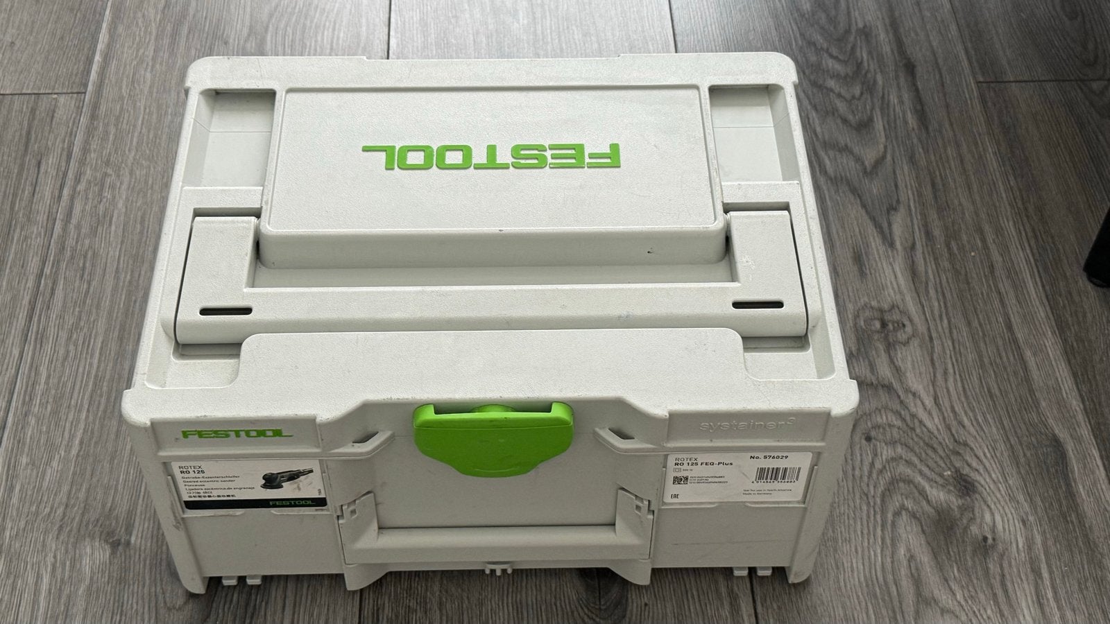 Festool Rotex RO 125 Excentrische Schuurmachine, Ophalen, Zo goed als nieuw, Minder dan 600 watt, Excentrische schuurmachine