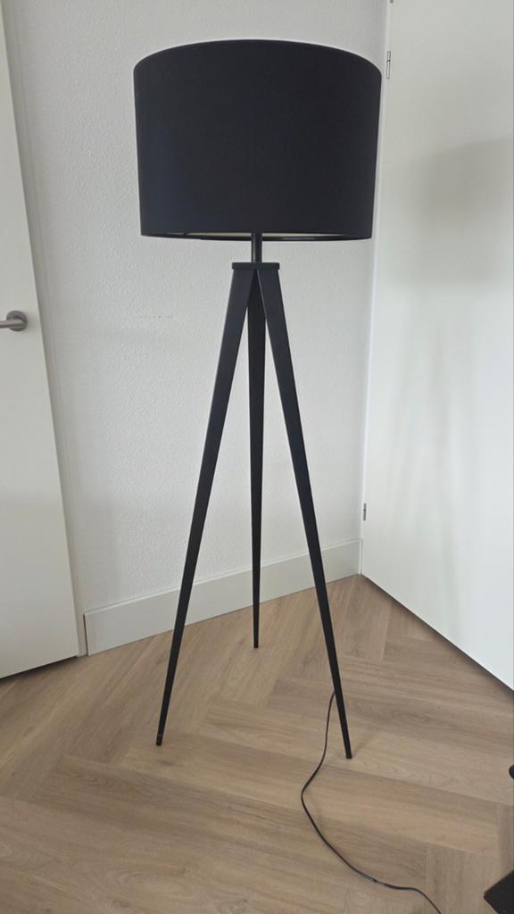 Zuiver Tripod Vloerlamp, Ophalen, Zo goed als nieuw, 150 tot 200 cm