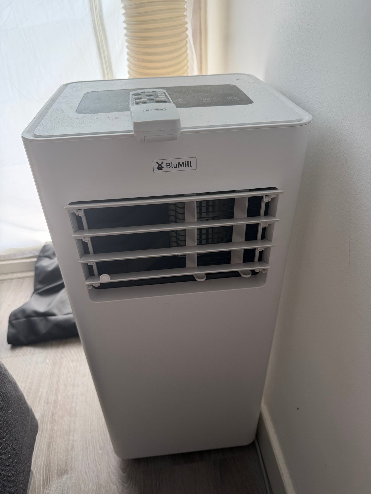 Blumill Mobiele Airco met Afstandsbediening, Witgoed en Apparatuur, Airco's, Ophalen, Gebruikt, Minder dan 60 m³, 3 snelheden of meer