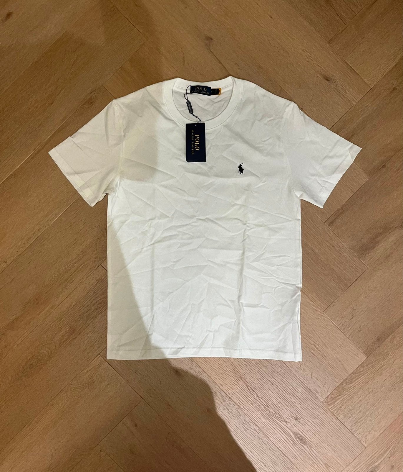 Ralph Lauren Polo T-Shirt Wit NIEUW!, Wit, Ralph Lauren, Nieuw, Overige maten