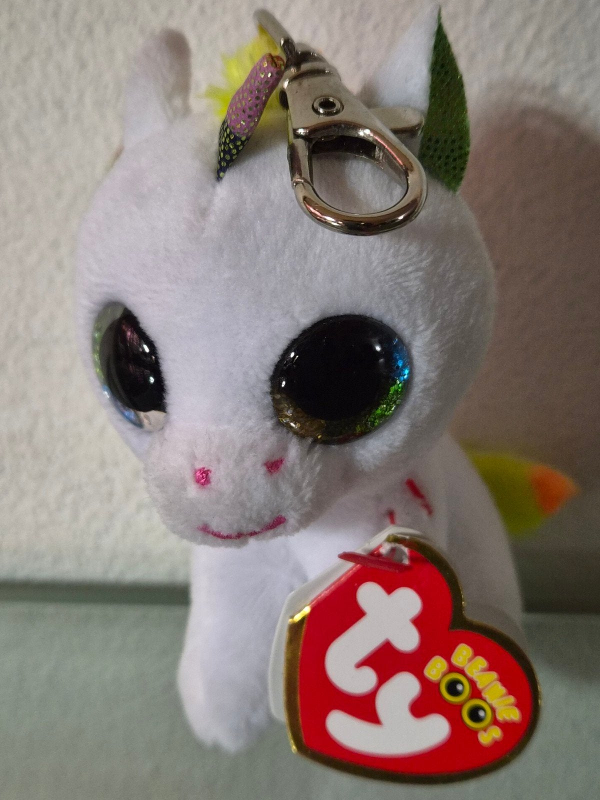 TY BEANIE BOO SLEUTELHANGER, PIXY EENHOORN ,11cm, NIEUW!, Kinderen en Baby's, Overige karakters, Overige typen, Nieuw, Ophalen of Verzenden