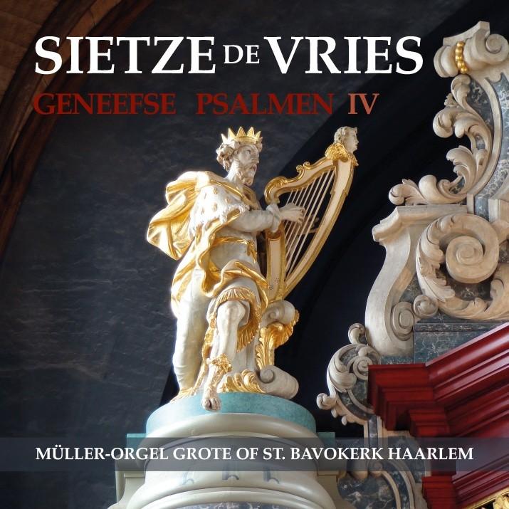 Sietze de Vries Müller orgel Haarlem Improvisaties Psalmen, Ophalen of Verzenden, Nieuw in verpakking, Overige genres