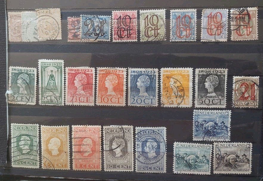 Postzegels Nederland 1899 / 1927 gestempeld., Postzegels en Munten, Ophalen of Verzenden, T/m 1940, Gestempeld