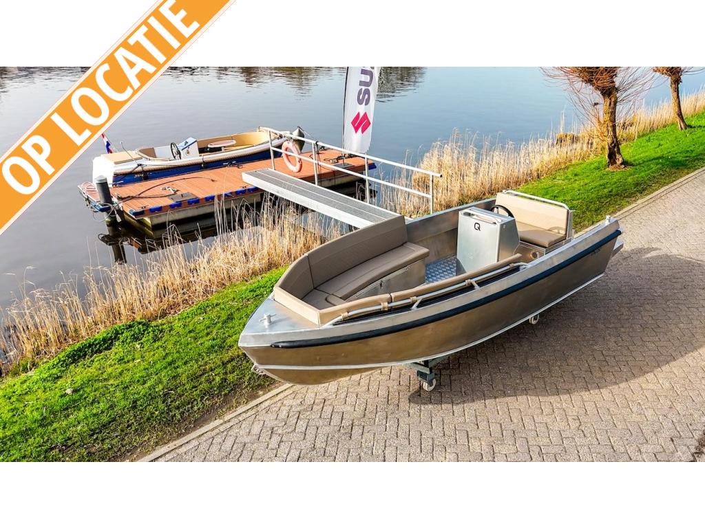 Qwest S535 | Robuuste aluminium boot tot 60PK!, Niet ingevuld, Niet ingevuld, 50 tot 70 pk, Niet ingevuld