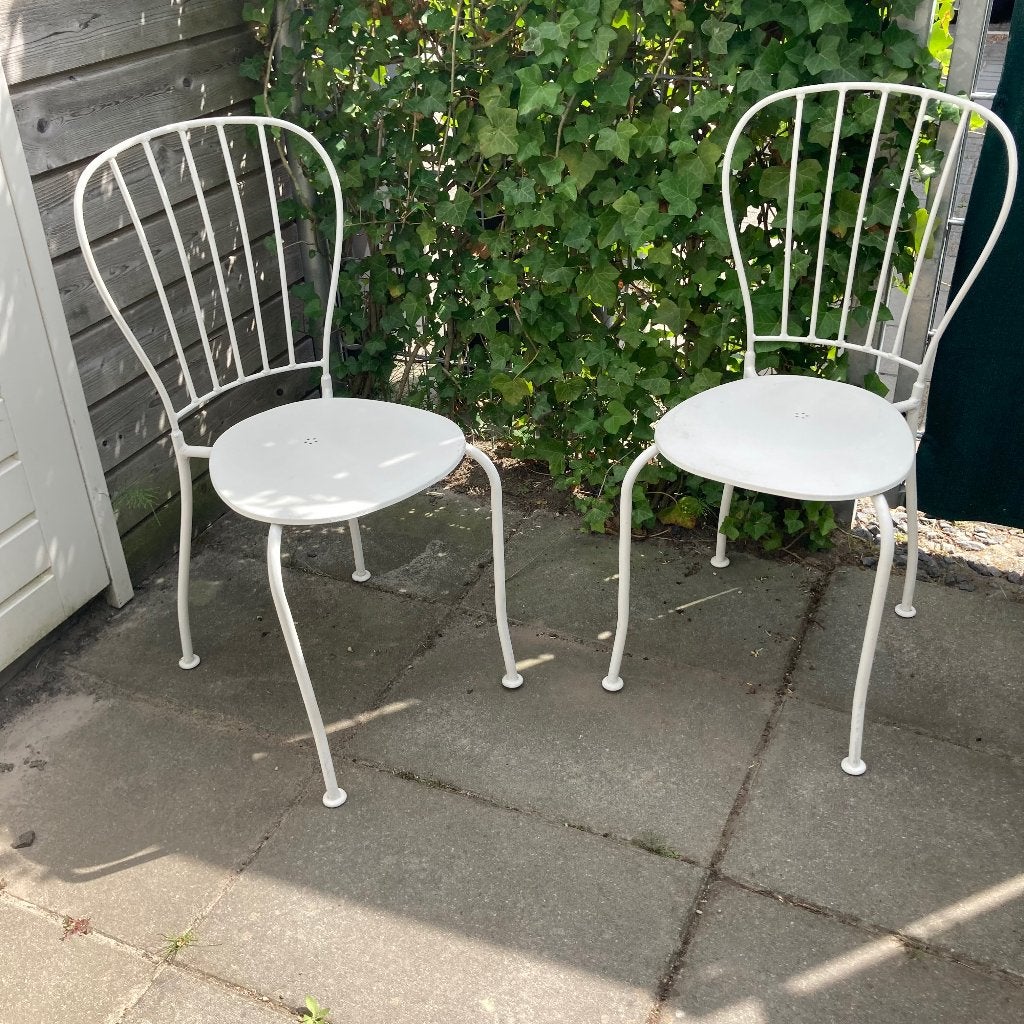 Tuinstoelen, Ophalen, Gebruikt, Kunststof, Stapelbaar