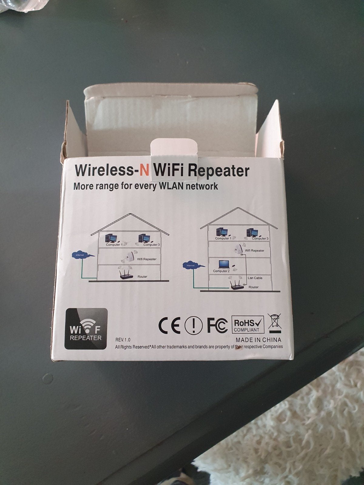 Wireless-N WiFi Repeater - Nieuw in doos, Ophalen of Verzenden, Nieuw, Ourlife