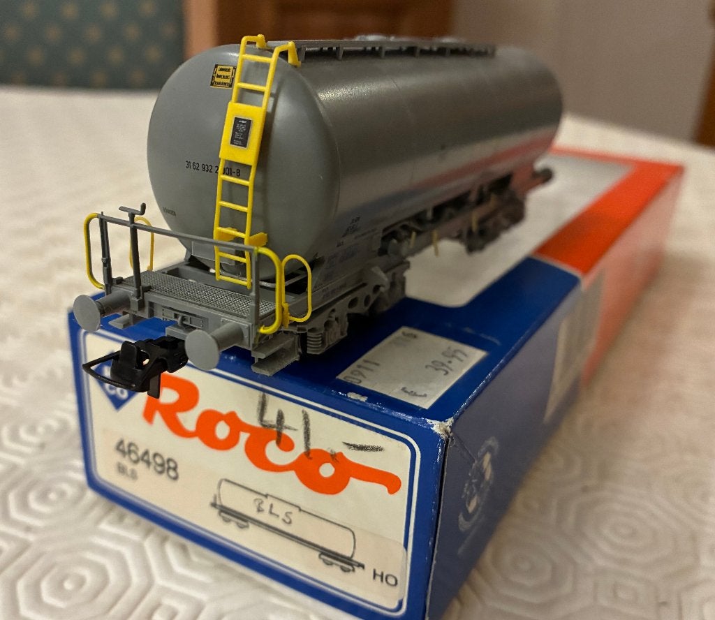 Roco BLS ketelwagen 46498, Gebruikt, Gelijkstroom, Wagon, Ophalen of Verzenden