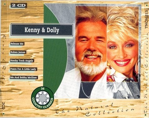 2CD - Kenny & Dolly - The natural collection, Ophalen of Verzenden, Zo goed als nieuw, Country