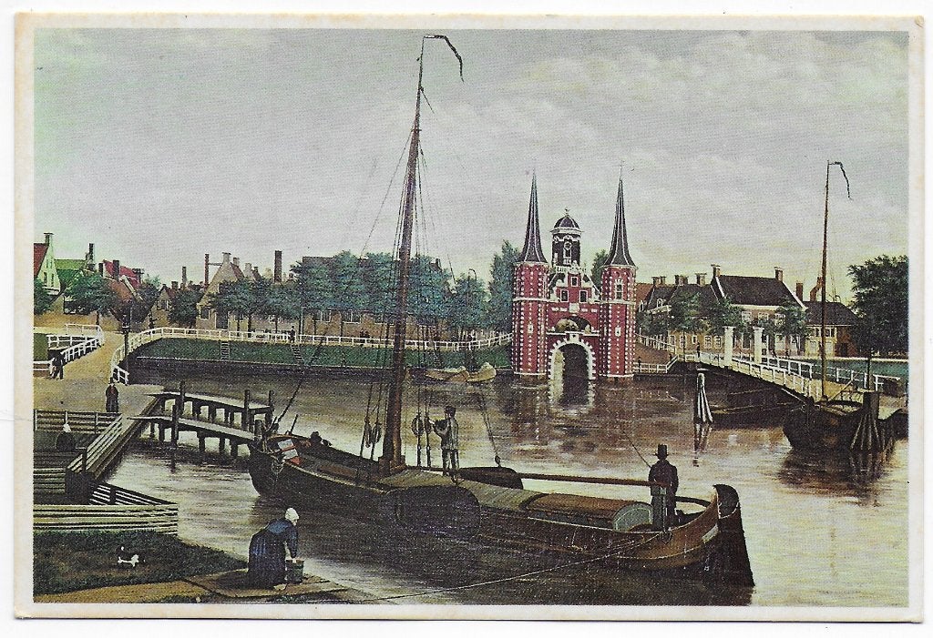 Sneek Waterpoort Ongelopen ansichtkaart (B7889), Ophalen of Verzenden, 1980 tot heden, Gelopen, Friesland