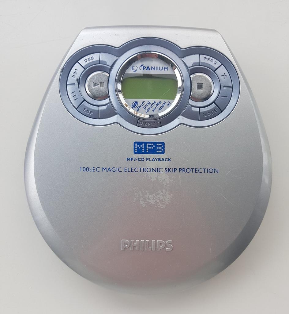 Philips Expanium EXP321 MP3 Discman Shockproof, Audio, Tv en Foto, Ophalen of Verzenden, Discman