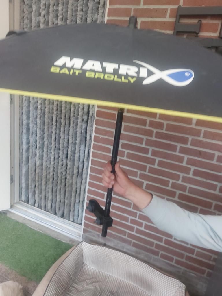 Matrix Bait Brolly - Handige Aasparaplu voor Vissers, Watersport en Boten, Hengelsport | Witvissen, Ophalen of Verzenden, Nieuw
