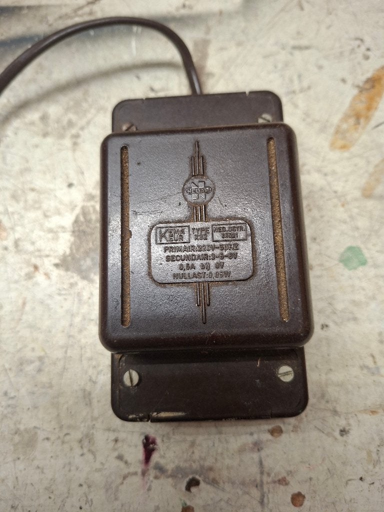 Transformator 230 naar 3 6 of 8v antiek vrgpr 10, Hobby en Vrije tijd, Ophalen of Verzenden, Gebruikt