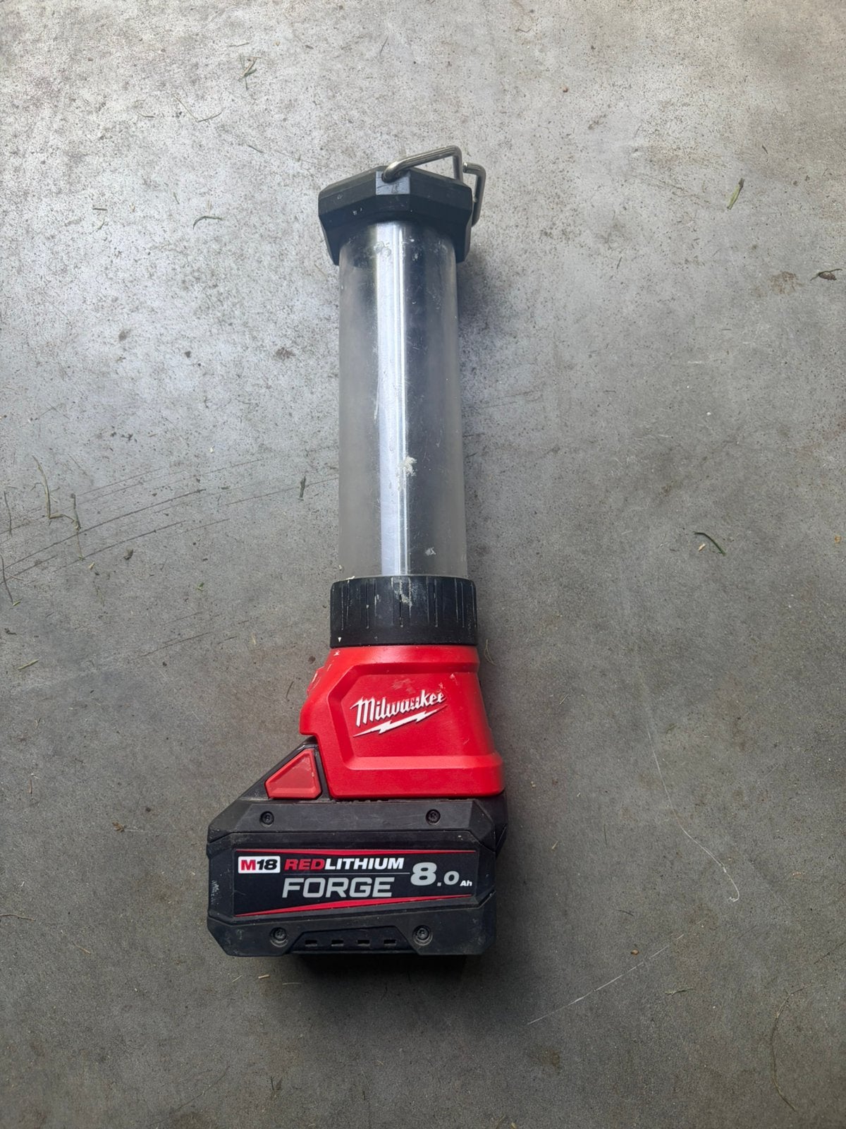 Milwaukee accu lamp, Ophalen, Zo goed als nieuw
