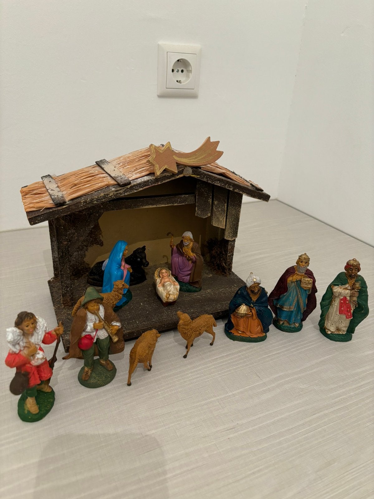 Leuk kerststalletje, Diversen, Kerst, Ophalen of Verzenden, Zo goed als nieuw
