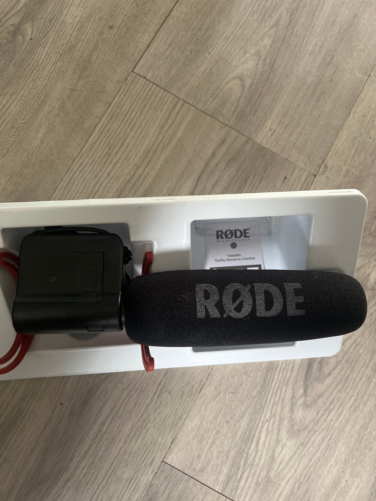 Rode VideoMic shotgun microfoon - Zo goed als nieuw, Ophalen of Verzenden, Zo goed als nieuw, Audio