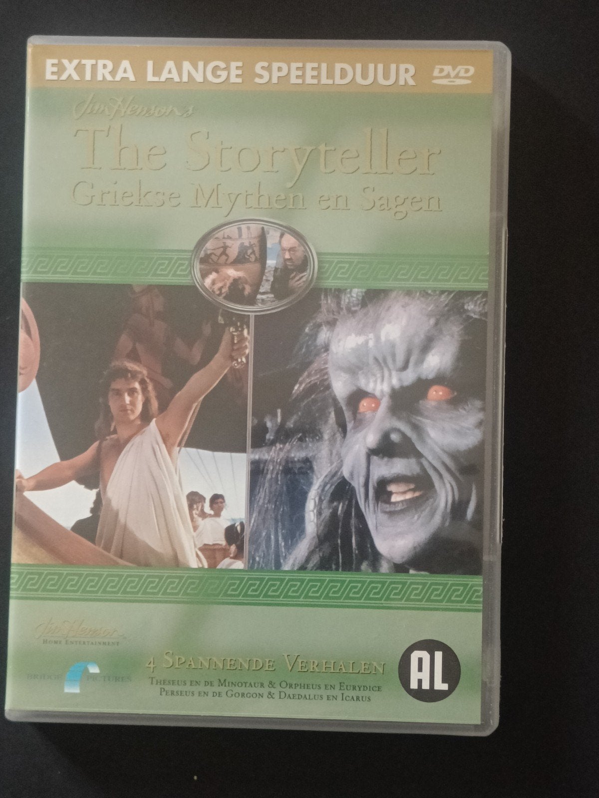 Jim Henson's The Storyteller: Griekse Mythen en Sagen DVD, Alle leeftijden, Ophalen of Verzenden, Gebruikt