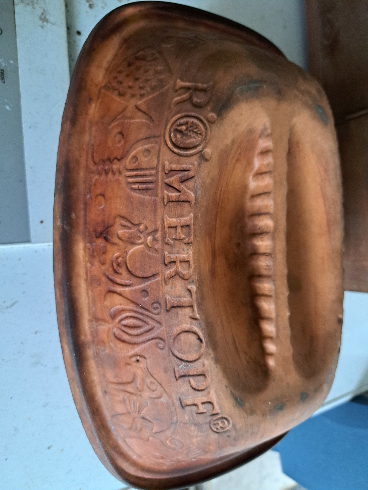 Vintage Römertopf Klei Braadpan - W. Germany, Ophalen of Verzenden
