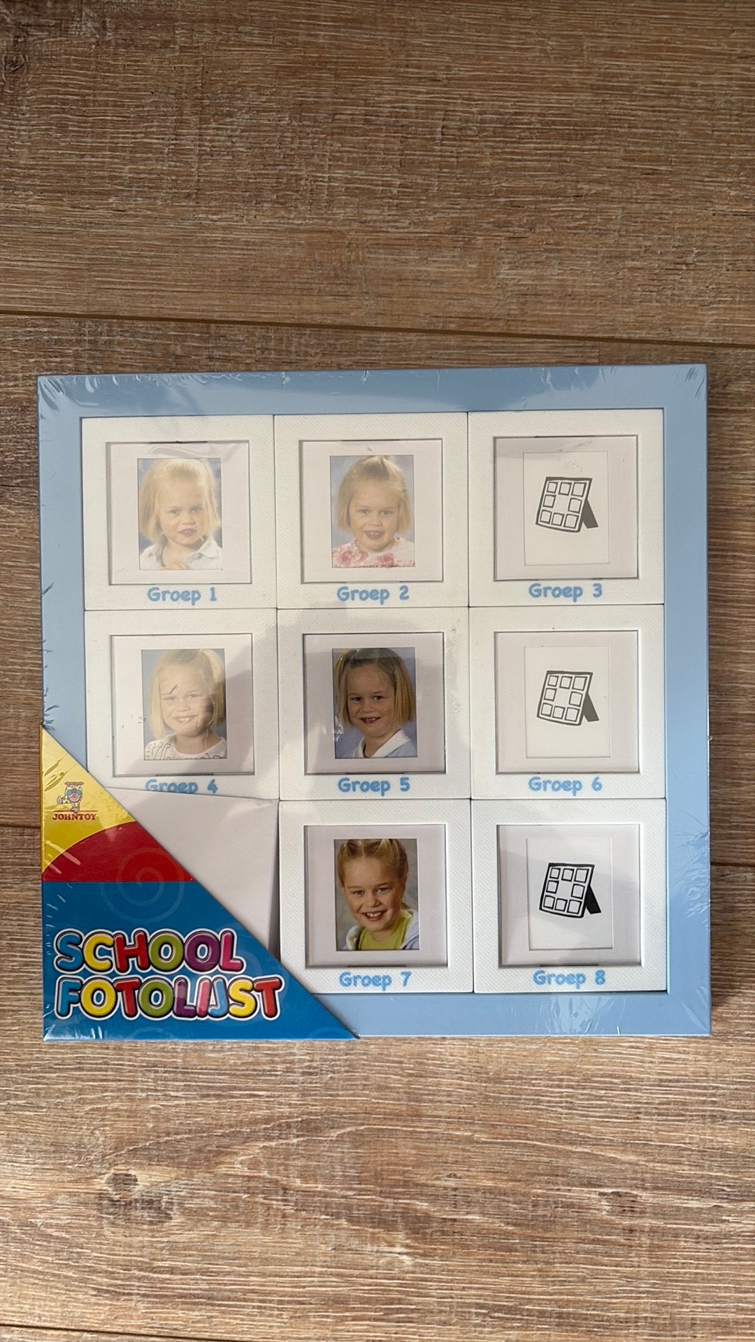 Fotolijst voor elke groep van de basisschool, Nieuw, Ophalen of Verzenden, Voor meerdere foto's, Kunststof