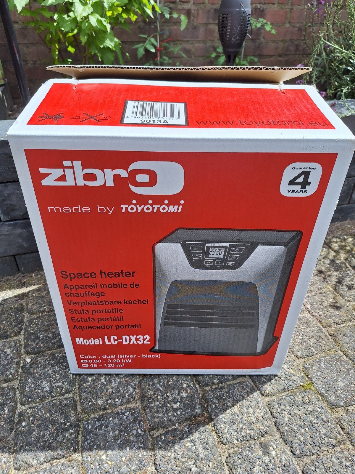 Zibro Toyotomi LC-DX32 Laserkachel - Zo goed als nieuw, Ophalen, 30 tot 80 cm, Kachel, Minder dan 60 cm