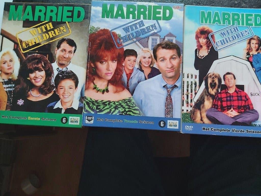 married with children 1 2  en 4, Gebruikt, Alle leeftijden, Seizoen 1, Ophalen of Verzenden