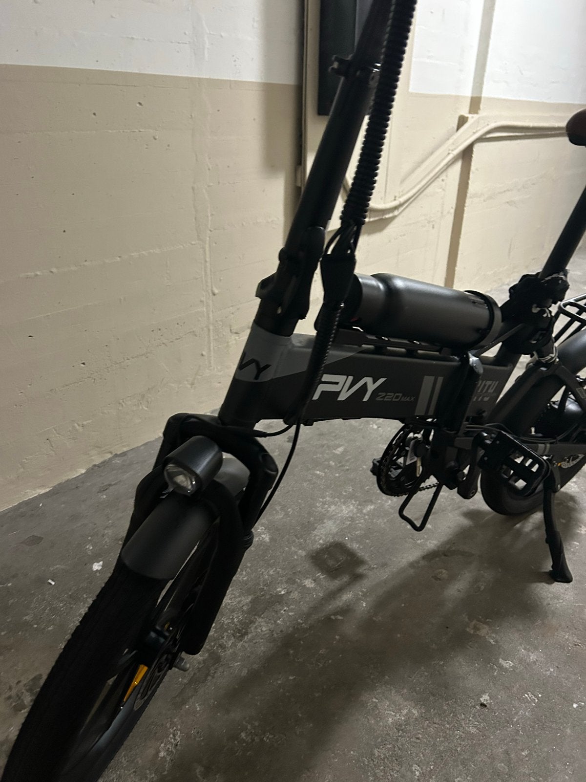 PVY E-bike opvouwbaar - Zo goed als nieuw, Overige merken, Ophalen of Verzenden, Zo goed als nieuw, Minder dan 47 cm