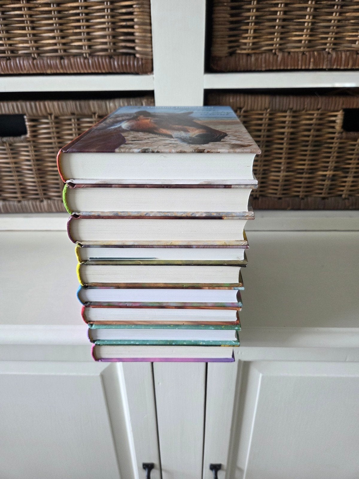 Christine Linneweever - gouden paarden serie (9 stuks), Boeken, Ophalen of Verzenden, Zo goed als nieuw