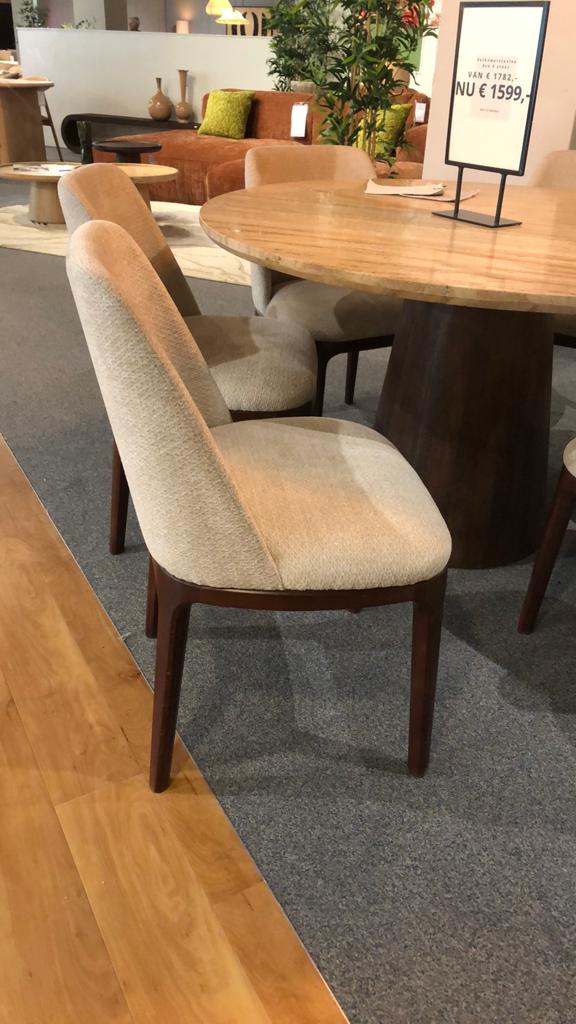 Eetkamerstoel Ava, Ophalen, Zo goed als nieuw, Vijf, Zes of meer stoelen