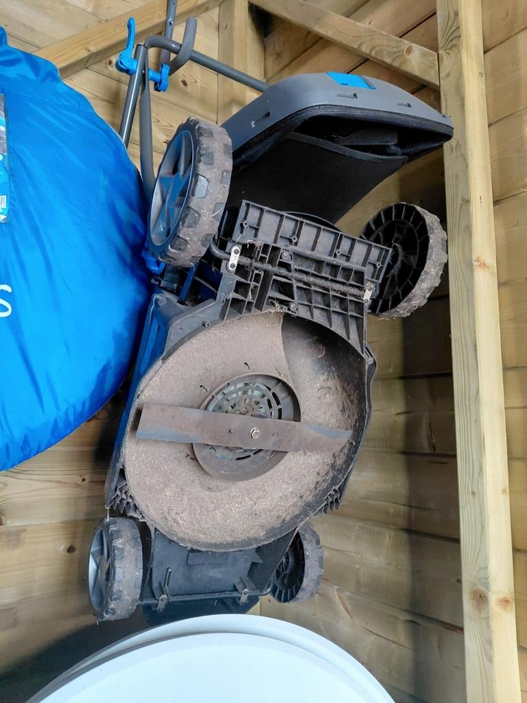 GAMMA Elektrische Grasmaaier DM-1500/35, Tuin en Terras, Grasmaaiers, Gebruikt, Elektrische grasmaaier, 30 t/m 39 cm, Cirkelmaaier